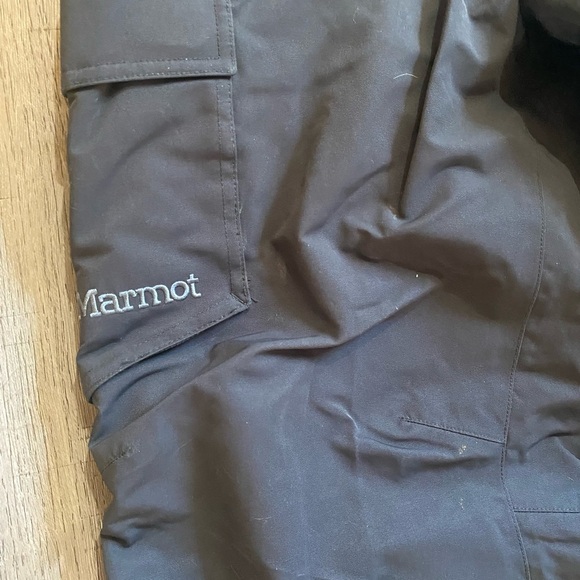 Men’s MARMOT Snowboard Pants, Black , size Medium - Picture 9 of 14